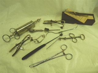 Antique Medical Devices Grouping photo
