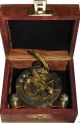 Sundial Compass Vintage Brass Nautical 3 