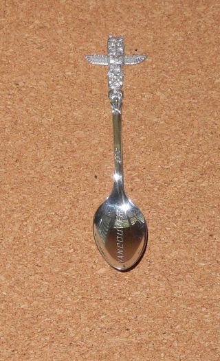 Vintage Souvenir Spoon Sterling Silver Vancouver Indian Totem Pole Canada photo