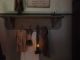 Primitive Shaker Style Adjustable Shelf/sconce With Tin Candle Cup Primitives photo 3