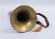 Antique C1900 French Pelisson Guinot & Blanchon Brass Bugle Maison 1812 Couturie Brass photo 3