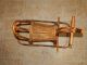 Mid Century Rattan Wicker Scandinavian Child ' S Rocking Horse Franco Albini Mid-Century Modernism photo 1