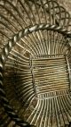 Antique Wrought Iron Hand Forged Woven Cage Style Wire Bowl Primitives photo 1