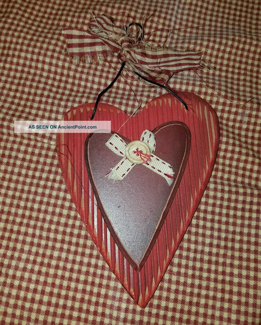 Country Primitive Heart Wall Decor Primitives photo