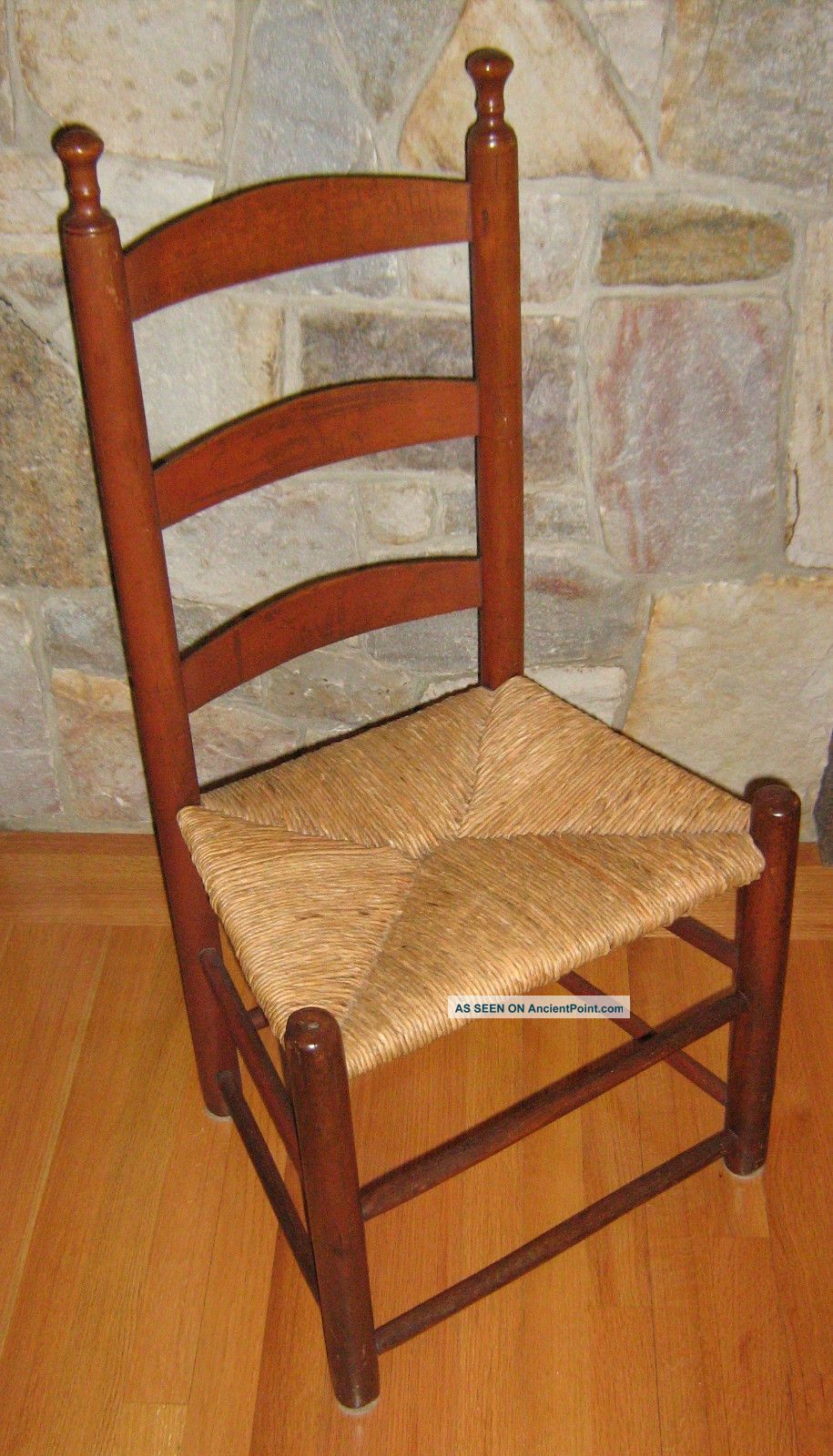 Local Pick Up Only - Antique Ladder Back Chair - Local Pick Up Only 1800-1899 photo