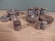 Nine Pounds Of Antique Weights For Scales Scales photo 3