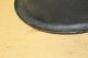 Extremely Rare 19th C Cast Iron Deep Dish Oval Basin In Primitives photo 6