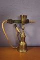 Old Copper Brass 14  Hookah Pot Complete India photo 1