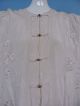 Antique 19th C Chinese Hand Embroidered Silk De Chine Robe / Coat Robes & Textiles photo 1