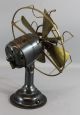 Rare 9inch Antique Western Electric Brass Electric Fan Alternating Current Motor Other Mercantile Antiques photo 11