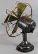 Rare 9inch Antique Western Electric Brass Electric Fan Alternating Current Motor Other Mercantile Antiques photo 6