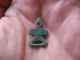 Zoomorphic Druids Amulet Ancient Celtic Bronze Pendant 800 - 500 B.  C. Celtic photo 5