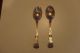 Gorham,  Cambridge,  Sterling Silver,  Serving Fork And Spoon,  142g,  8 3/8 