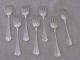 Puritan Anchor Rogers Silverplate 7 Salad Forks 6¼ 