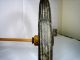 Antique Wagon Cart Buggy (4) Wooden - Spoke - Wheels Rubber Tread Baby Carriages & Buggies photo 8
