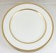 2 Vintage Minton China G9864 Rim Soup Bowls Raised Gold Encrusted Cream White Plates & Chargers photo 3