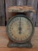 Antique Primitive 1913 Green Farmhouse Rustic Kitchen Scale Primitives photo 3