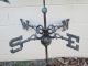 Rare Vintage Industrial Copper Weathervane Foundry Weathervanes & Lightning Rods photo 2