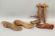 Antique 19th & Early 20c Woodenware Shoe Forms Molds Aafa Primitives photo 1