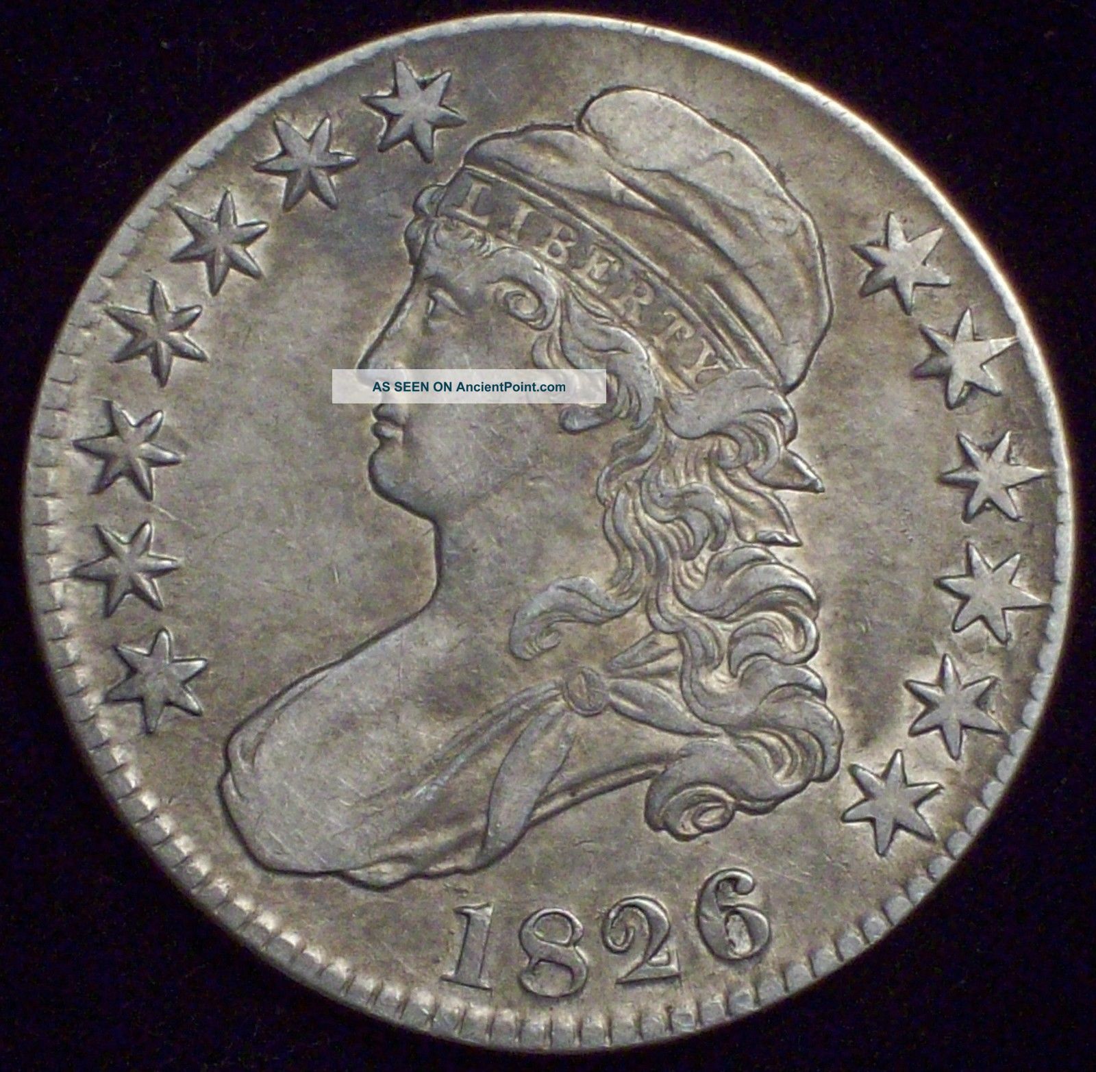 1826 Half Dollar Silver O - 120a Variety Rare R.  4 76 - 200 Known Xf Detailing The Americas photo