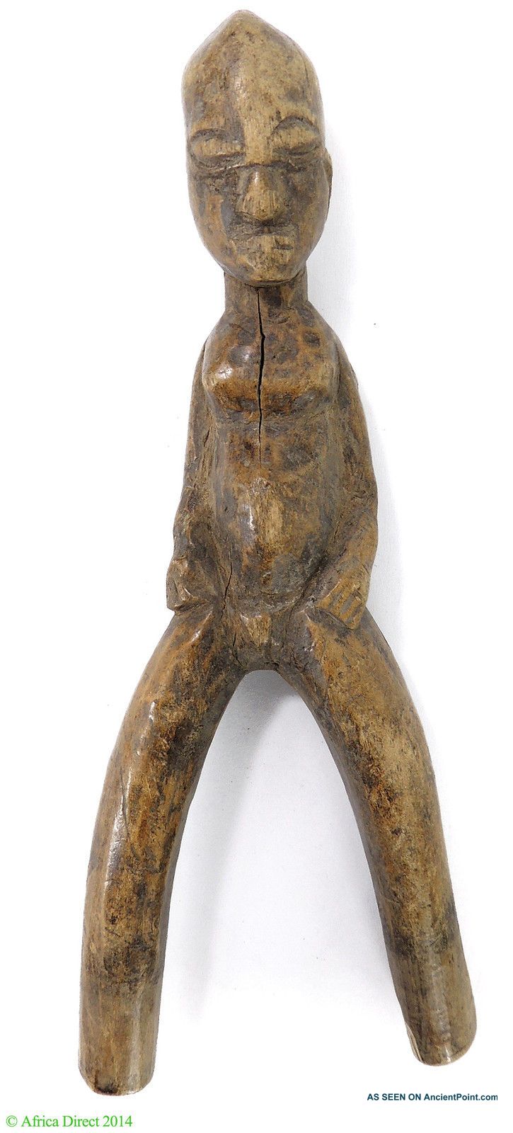 Lobi Figural Slingshot Burkina Faso African Art Was $49 Other African Antiques photo
