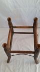 Small Antique Industrial,  Factory Stool,  Iron,  Wood,  Adjustable For Restoration 1900-1950 photo 9