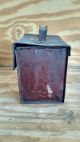 Antique Tin Coal Miner Lunch Box Primitives photo 1