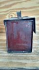 Antique Tin Coal Miner Lunch Box Primitives photo 3