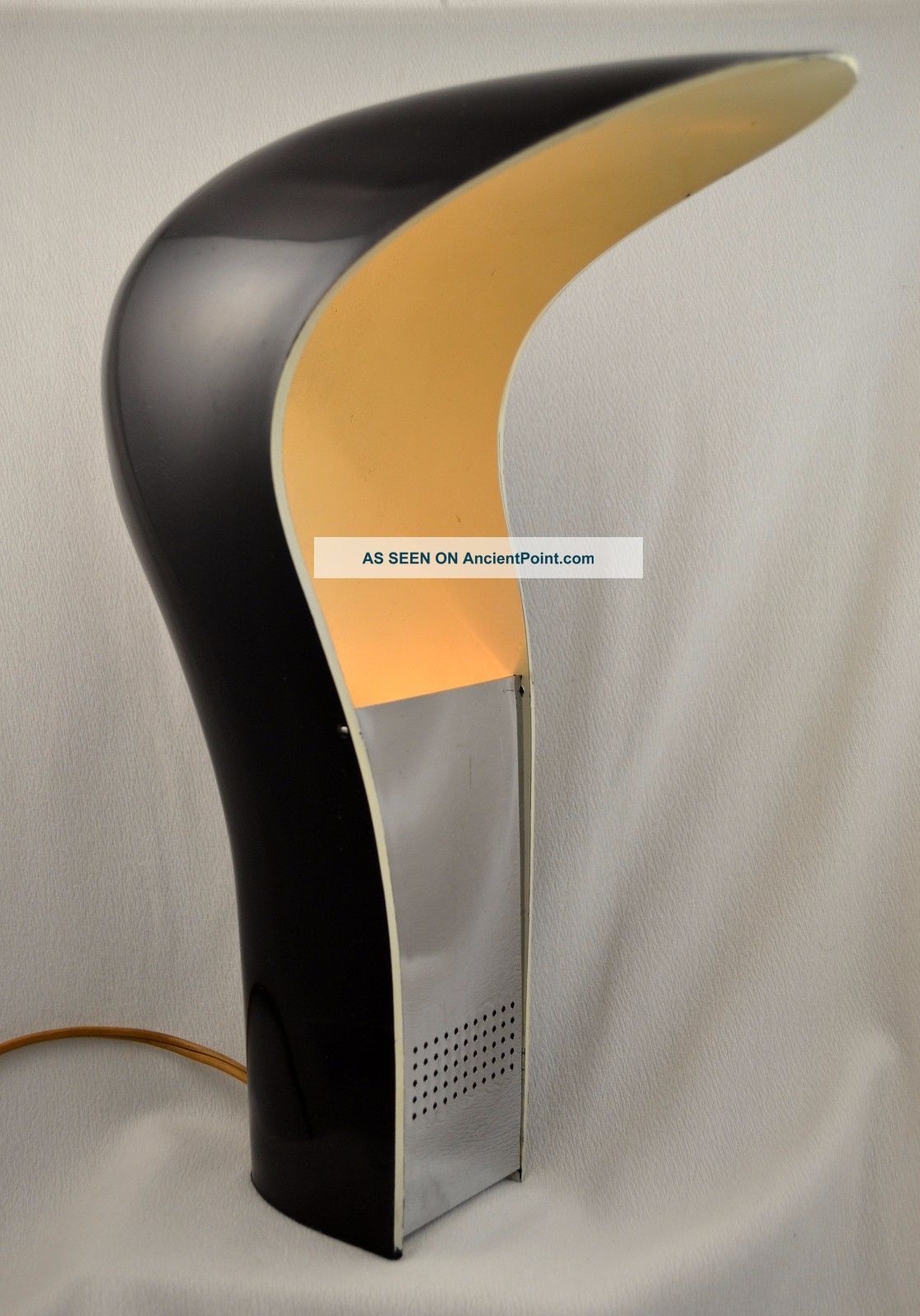 Vtg 1970s Pelota Table Lamp Studio Da Lamperti Italy Casati & Ponzio Mid-Century Modernism photo