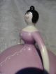 C1920 Fulper Porcelaines Figural Lady Trinket/powder Box/jar/pot Half Doll Re Art Deco photo 9