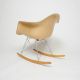 Rare Vintage Eames Herman Miller Rocker Rocking Arm Shell Chair Marked Post-1950 photo 5