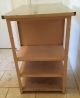 Vintage 1950 ' S Pink Metal Shelves Gray Formica Table Island Mid Century Post-1950 photo 4