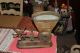 Antique The Computing Scale Co.  Grocery Store Candy Scale W/scoop - 5lb Scale Scales photo 4