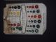 (2) 30s/40 Salesman Sample Button Cards Synthetic Plastics Corp Vtg Advertising Buttons photo 3