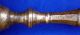 Rare Tall 17th Century French Louis 14th Bronze Socket Candlestick,  Circa 1695 Metalware photo 8