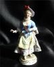 Antique Dressel Kister Germany Figurine Of Woman Reading Letter Figurines photo 1