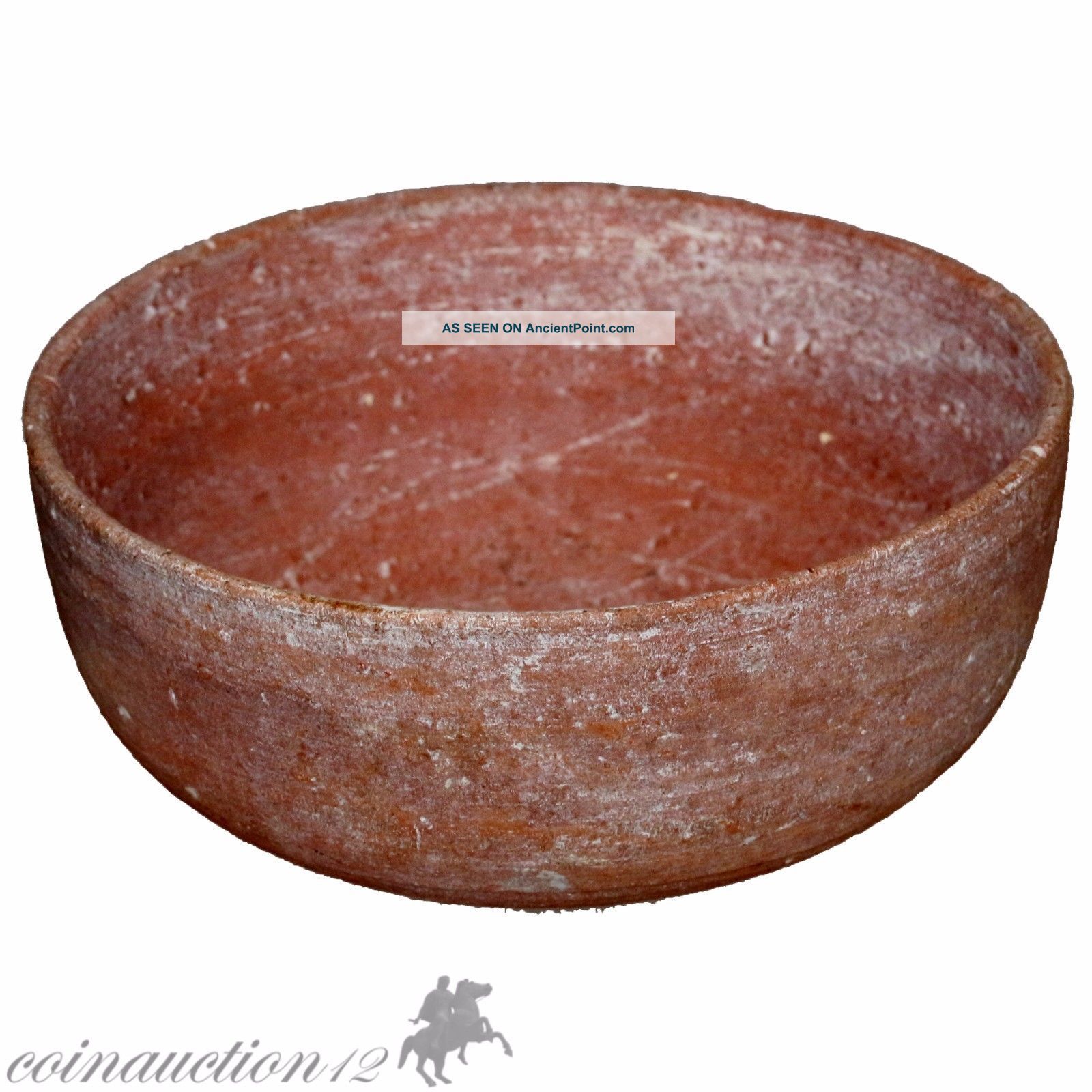 Museum Quality Roman Ceramic Red Bowl Circa 100 - 300 Ad Roman photo