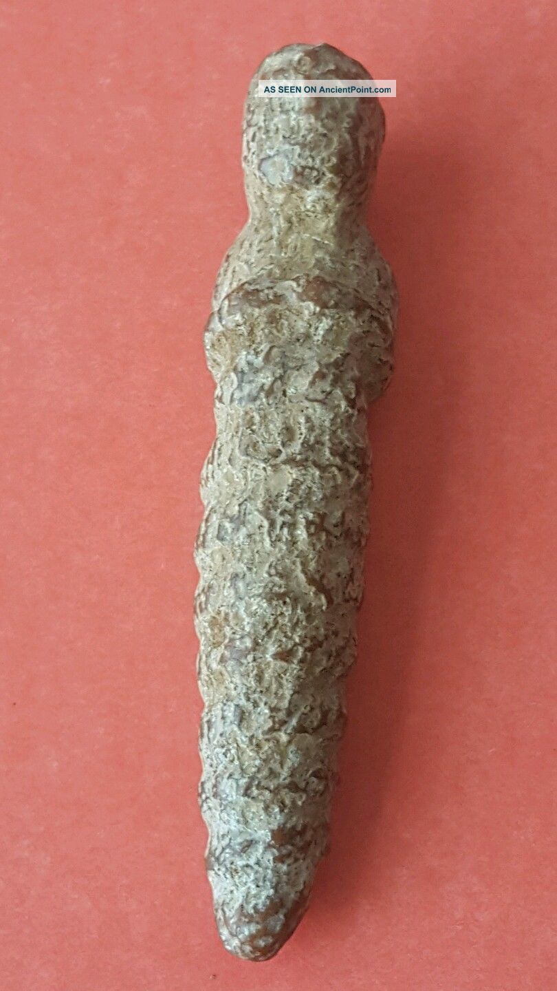 Fantastic Ancient Celtic - Bronze Age - Stone Fertility Amulate Roman photo