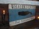Primitive Whaler ' S Catch Sign By Signtiques Primitives photo 1