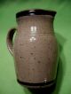 Vintage Stoneware Pitcher Crock W/ Deep Raised Relief Boothbay Harbor.  Saturated Crocks photo 7