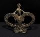 Fantastic Ancient Celtic Massive Bronze Snake Pendant Roman photo 2