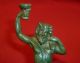 Roman Ancient Bronze Statue / Statuette Of God Satyr Circa 200 - 400 Ad - 3171 Roman photo 1