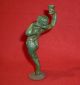Roman Ancient Bronze Statue / Statuette Of God Satyr Circa 200 - 400 Ad - 3171 Roman photo 4