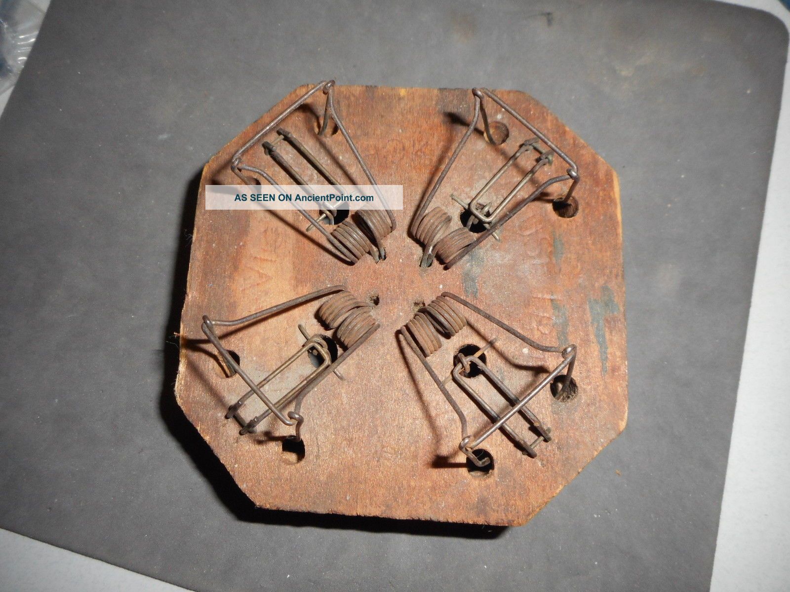 Vintage The Victor Choker Mouse Trap Primitives photo