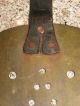 Antique Wrought Iron Brass Tool - Peel - Spatula - Country Kitchen Star Utensil Primitives photo 2