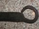 Antique Wrought Iron Brass Tool - Peel - Spatula - Country Kitchen Star Utensil Primitives photo 3
