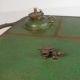 Antique Bronze Enamel Cloisonné Foo Dog Standish Finial Handles Desk Accessory Metalware photo 4