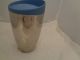 Michael Graves Stainless Steel Canister Blue Santoprene Lid Mid-Century Modernism photo 1
