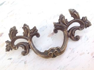 Vintage Keeler Brass Co French Provential Drawer Pull Kbc K9297 photo