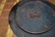 Antique Cast Iron Round Footed Trivet 10 